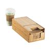 Cal-Mil 2050-60 Bamboo 5.75in x 12in Coffee Sleeve Dispenser 