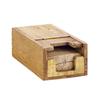 Cal-Mil 2050-99 Madera 6.25in x 12.25in Rustic Pine Coffee Sleeve Dispenser 