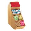 Cal-Mil 2052-60 Bamboo 5.5in x 13.25in Condiment/Stir-Stick Organizer 
