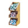 Cal-Mil 2053-99 Madera 6in x 7in Rustic Pine 3-Tier Condiment Organizer 