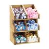 Cal-Mil 2054-99 Madera 11in x 7in Rustic Pine 3-Tier Condiment Organizer 