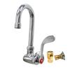 Fisher 20600 Wall-Mount Control Valve with 2.2 GPM 6in Gooseneck Spout 