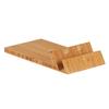 Cal-Mil 22013-60 Bamboo 13in x 7in Donut Display Riser with (4) Posts 