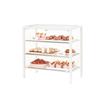 Cal-Mil 22023-26-15 Monterey 26.25in x 14in Clear Acrylic 3-Tier Display Case 