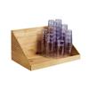 Cal-Mil 22041-99 Madera 23.25in x 14.5in Rustic Pine Cup Stacking Rack 