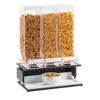 Cal-Mil 22046-13 Monterey 17.25in x 10.5in Clear Countertop Cereal Dispenser 