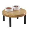 Cal-Mil 22050-6-99 Madera 12in Dia. x 6"H Rustic Pine Display Riser 