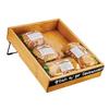 Cal-Mil 22070-99 Madera 12.25in x 16.75in Rustic Pine Merchandiser Rack 