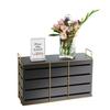 Cal-Mil 22087-13-90 Empire 20.5in x 7in x 13"H Black Metal Display Riser 