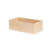 Cal-Mil 22314-4-71 Blonde 6in x 9in x 4"H Maple Wood Box - 4 Each 