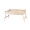 Cal-Mil 22381-1-71 Blonde 22.5inx 17"Maple Wood Room Service Tray with (2) Handles 