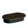 Cal-Mil 22411-3-112 Heritage 18in x 10in x 3"H Dark Brown Oak Display Riser 