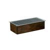 Cal-Mil 22422-112 Heritage 10in x 19.75in x 5.5"H Vintage Wood Chafing Dish 