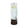 Cal-Mil 22441-3-112 Heritage 10in x 7.5in Dark-Stained Oak Beverage Dispenser 