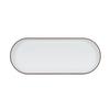 Cal-Mil 22501-208-89 Hudson 20in x 8in Ivory 160oz Stoneware Bowl - 6 Each 