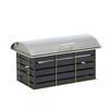 Cal-Mil 22630-90 Empire 7in x 7.25in Black Chafing Dish with Lift Top Cover 