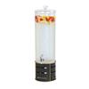 Cal-Mil 22631-3-90 Empire 10.5in Dia. x 24"H Black Beverage Dispenser 