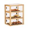 Cal-Mil 22912-115 Camden 21in x 17in x 28"H 3-Tier Display Case 