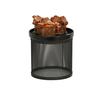 Cal-Mil 22916-7-13 Camden 7.5in Dia. x 7"H Black Metal Display Riser 