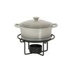 Cal-Mil 22917-13 Sydney 12in Dia. x 7"H Matte Black Wire Chafing Dish Stand 