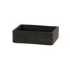 Cal-Mil 23106-10123-13 Brooklyn 10in x 12in x 3"H Wood Rectangular Serving Tray 