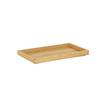 Cal-Mil 23106-12201-21 Sydney 12in x 20in x 1.5in Oak Serving Tray 