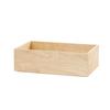 Cal-Mil 23106-12206-93 Logan 12in x 20in x 6"H Natural Wood Serving Tray 
