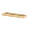 Cal-Mil 23106-2061-93 Logan 20in x 6in x 1.5"H Natural Wood Serving Tray 