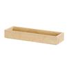 Cal-Mil 23106-2063-93 Logan 20in x 6in x 3"H Natural Wood Display Tray 