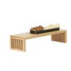 Cal-Mil 23136-2077-21 Sydney 20in x 7in x 7"H Oak Display Riser 
