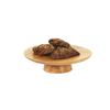 Cal-Mil 23151-123-21 Sydney 12in Dia. x 3"H Oak Cake Pedestal 