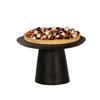 Cal-Mil 23151-127-13 Brooklyn 12in Dia. x 7"H Wood Cake Pedestal 
