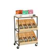 Cal-Mil 23166-71 Blonde 28in x 20in 40"H 3-Tier Modular Cart 