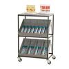 Cal-Mil 23166-83 Ashwood 28in x 20in x 40in 3-Tier Modular Cart 