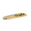 Cal-Mil 23175-186-21 Sydney 18in x 6in Oak Serving Board - 3 Each 