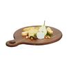 Cal-Mil 23176-16-78 Sydney 16in Dia. X 0.75"H Walnut Serving Board - 3 Each 