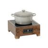 Cal-Mil 23178-78 22in x 14in x 13"H Walnut Induction Chafing Dish Unit 