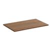 Cal-Mil 23180-1220-78 Sydney 12in x 20in x 0.75"H Walnut Display Tray - 3 Each 