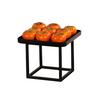 Cal-Mil 23201-10-13 10in x 10in x 10"H Square Onyx Tube Display Riser 
