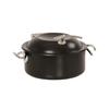 Cal-Mil 23406-13 13in Dia. x 8"H Black 5l Induction Pot 