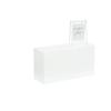 Cal-Mil 23413-11-15 Juno 20.5in x 7in x 11"H White Metal Display Riser 