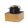 Cal-Mil 23453-99 16in x 16in x 8"H Madera Chafing Dish Stand 