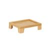 Cal-Mil 23601-3-21 Sydney 10in x 12in x 3"H Oak Display Riser 
