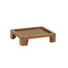 Cal-Mil 23601-3-78 Sydney 10in x 12in x 3"H Walnut Display Riser 