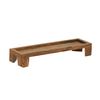 Cal-Mil 23602-3-78 Sydney 6in x 20in x 3.25"H Walnut Display Riser 