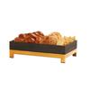 Cal-Mil 23603-3-130 Brooklyn 12in x 20in x 3"H Antique Brass Metal Display Riser 