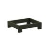 Cal-Mil 23604-3-13 Sydney 10in x 12in x 3"H Black Metal Display Riser 