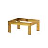 Cal-Mil 23604-6-130 Brooklyn 10in x 12in x 6"H Antique Brass Metal Display Riser 