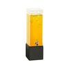 Cal-Mil 23701-3-13 8.25in x 10in x 24in Onyx 3-Gallon Beverage Dispenser 