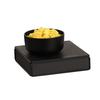 Cal-Mil 23704-3-13 12in x 12in x 3"H Black Metal Square Display Riser 